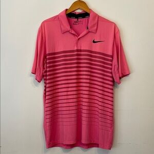 Nike Golf Men's Gradient Polo Shirt Coral XL